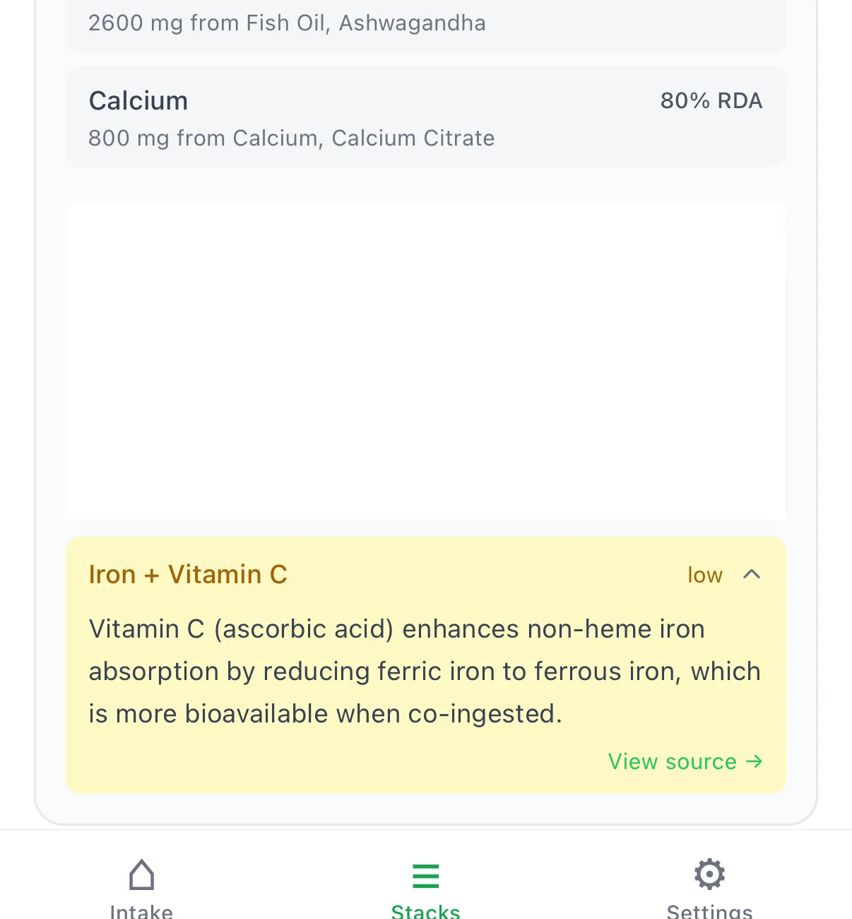 Iodine and Selenium interaction warning in Biostacks